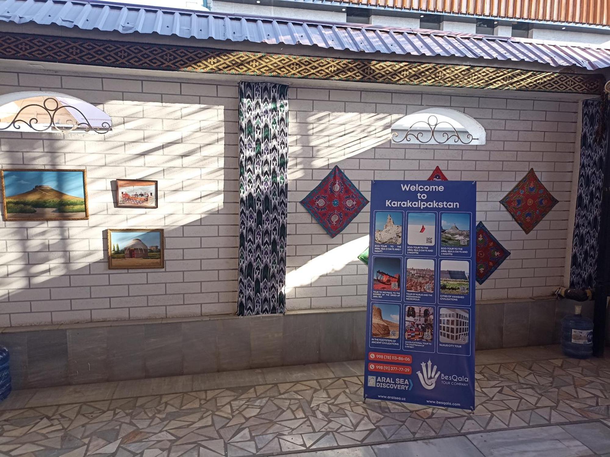 Besqala Hotel Nukus Bagian luar foto